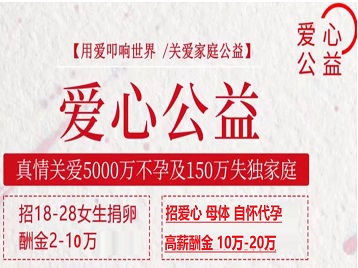 花垣捐卵助孕生子 爱心志愿者招募